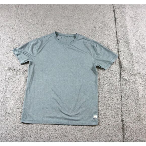 Vuori Mens Small T Shirt Blue Tradewind Performance Tee Pocket Shirt - Picture 1 of 6